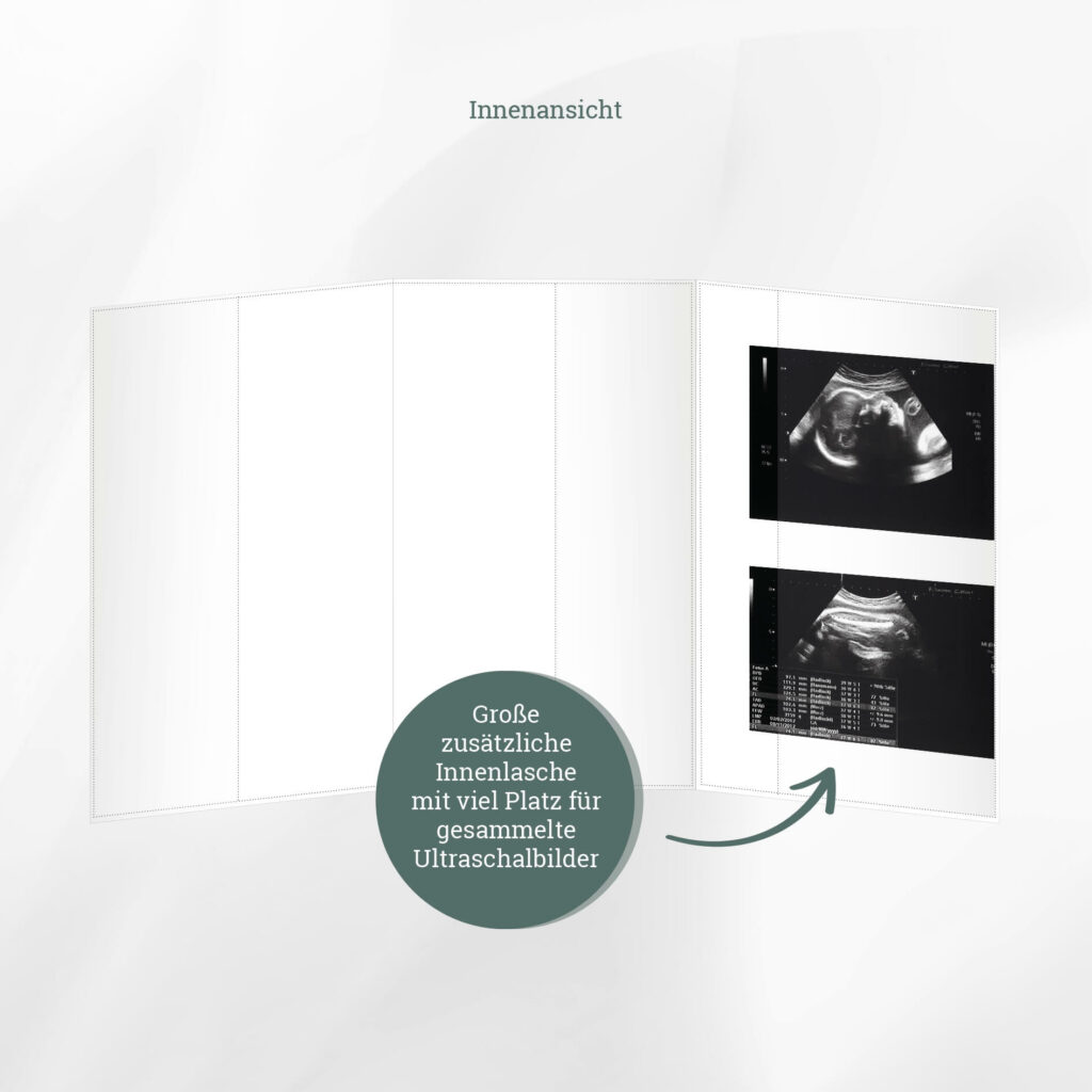 Mutterpasshülle personalisiert mit Namen – Hülle Mutterpass  – Geschenk zur Schwangerschaft  – Schutzhülle Mutterpass - Image 3