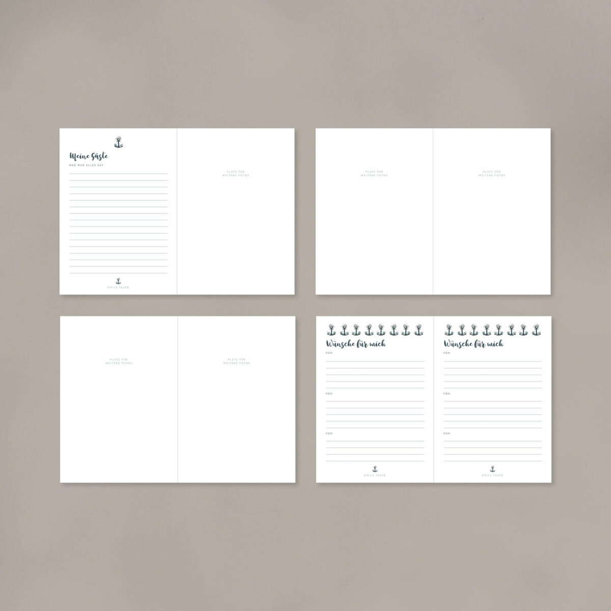 Personalisiertes Taufbuch – Geschenk zur Taufe - Image 5