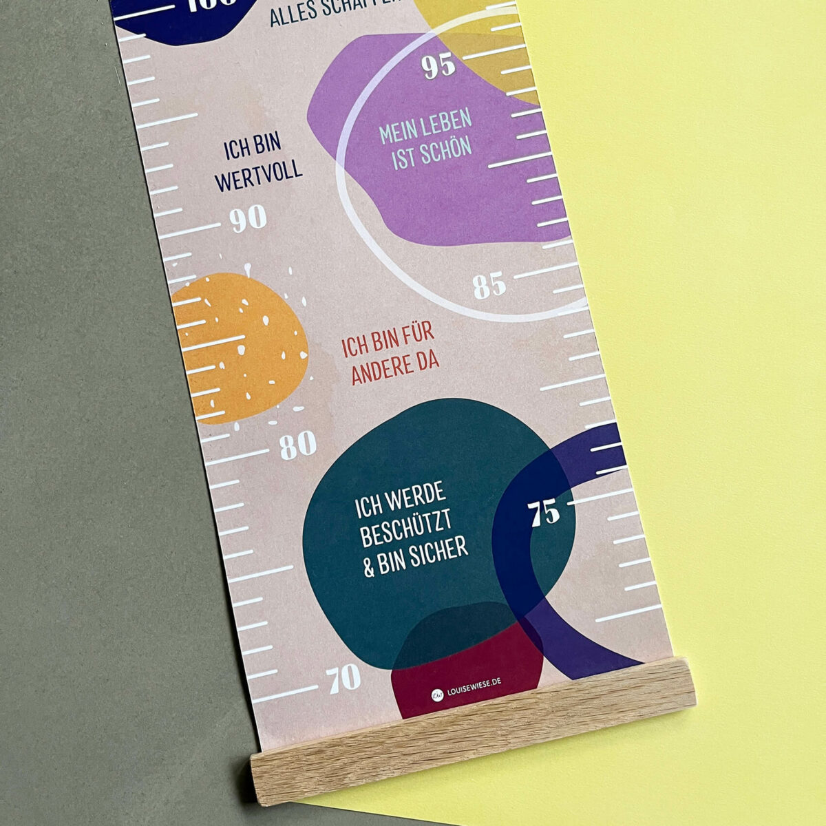 Personalisierte Messlatte für's Kinderzimmer – Geschenk zur Geburt – Messlatte mit Namen – Mädchen/ Junge - Image 8