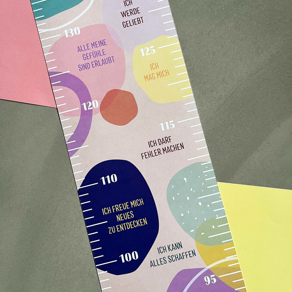 Personalisierte Messlatte für's Kinderzimmer – Geschenk zur Geburt – Messlatte mit Namen – Mädchen/ Junge - Image 7