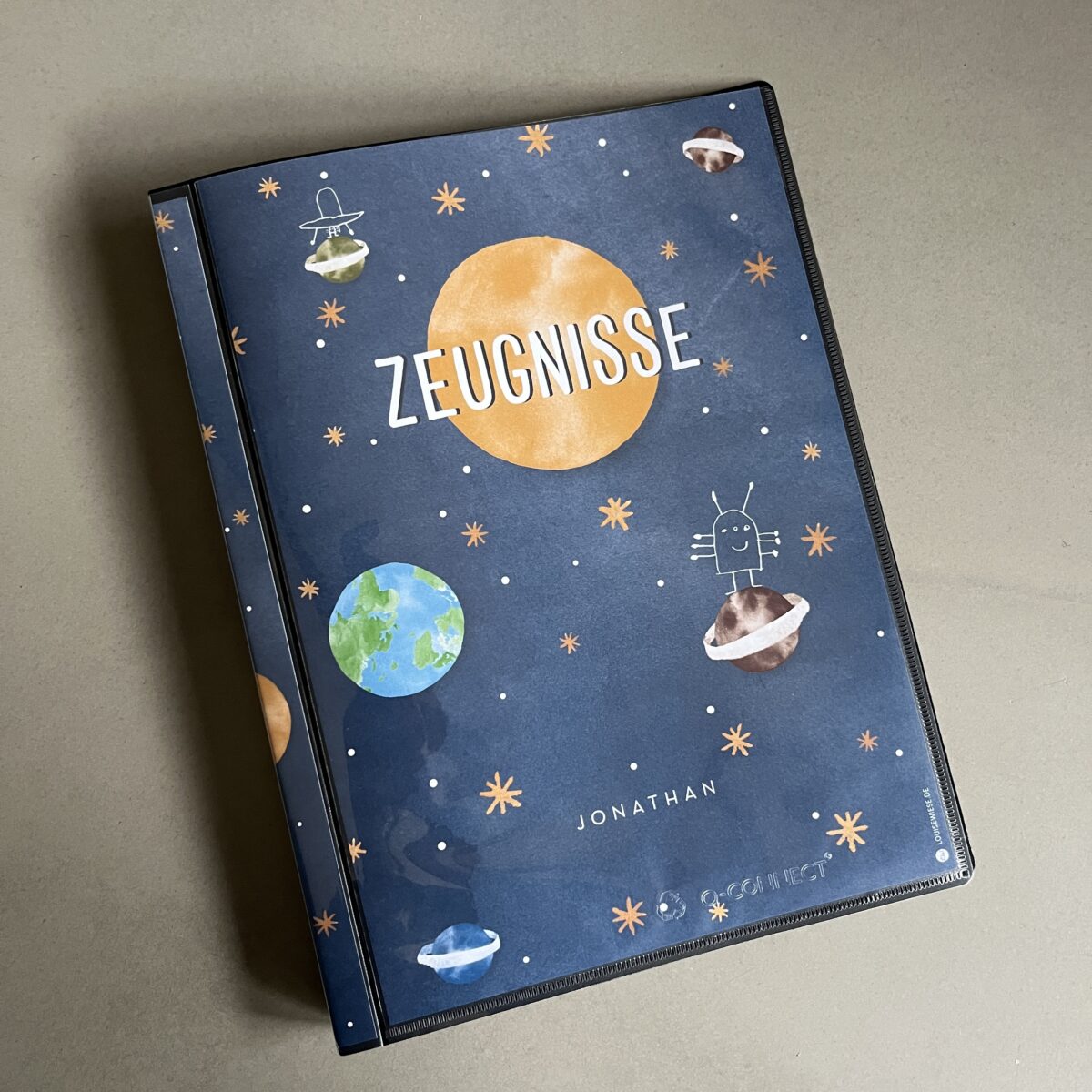 Zeugnismappe - personalisiert, Sichtbuch DIN A 4 - Image 5