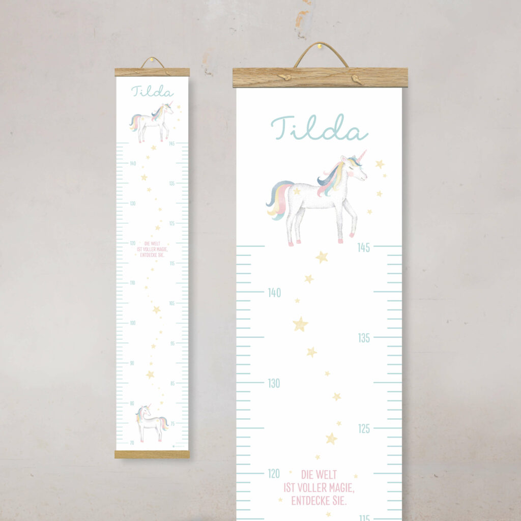 messlatte-einhorn-baby-mädchen-mit name