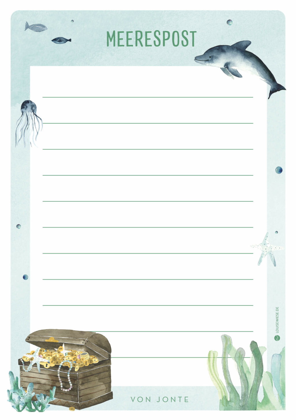 Personalisiertes Briefpapier | Geschenk Briefpapier mit Namen, Umschlägen & Adressetiketten | Schulanfang Geschenkidee - Image 3