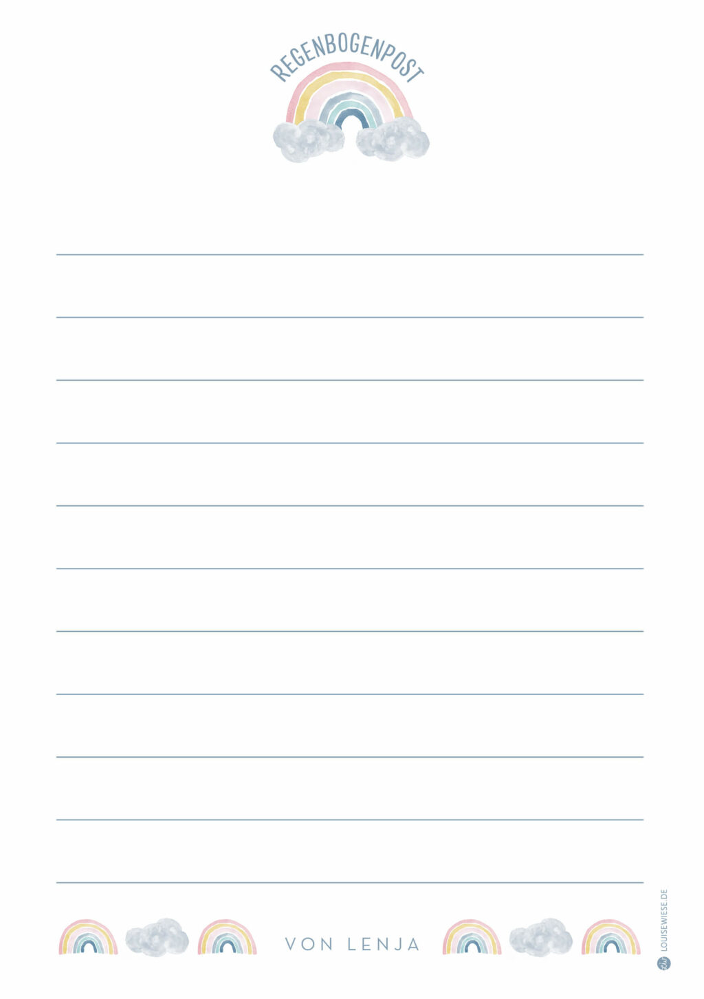 Personalisiertes Briefpapier | Geschenk Briefpapier mit Namen, Umschlägen & Adressetiketten | Schulanfang Geschenkidee - Image 4