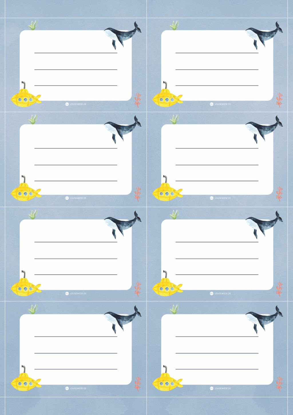 Personalisiertes Briefpapier | Geschenk Briefpapier mit Namen, Umschlägen & Adressetiketten | Schulanfang Geschenkidee - Image 4