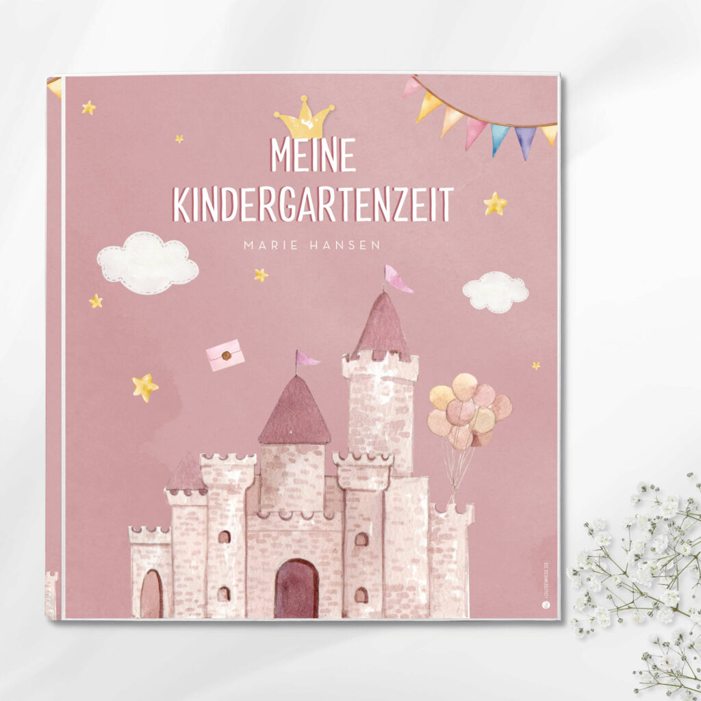 Krippen- & Kindergartenordner - personalisiert, A4 Ordner mit Name