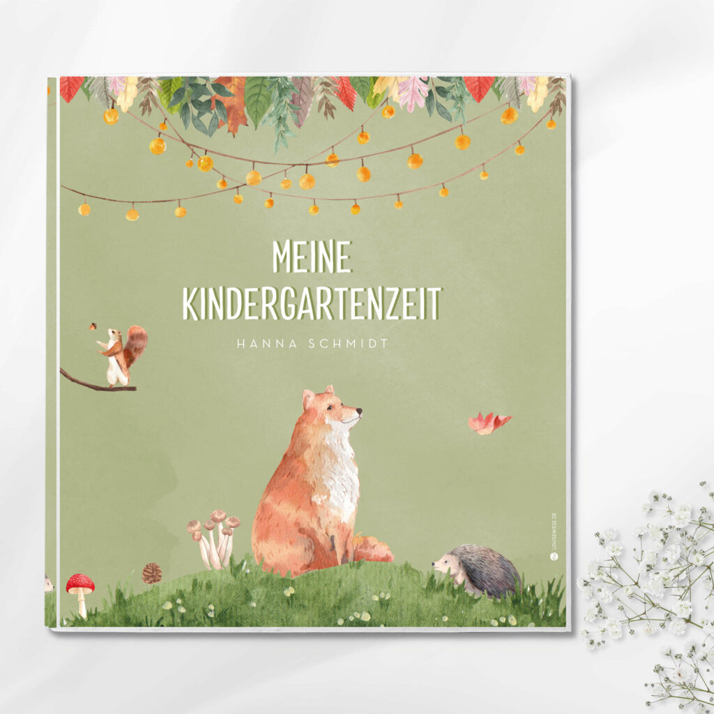 Krippen- & Kindergartenordner - personalisiert, A4 Ordner mit Name