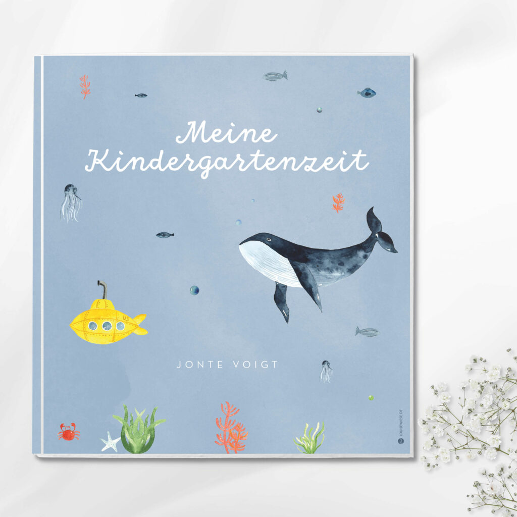 Krippen- & Kindergartenordner - personalisiert, A4 Ordner mit Name