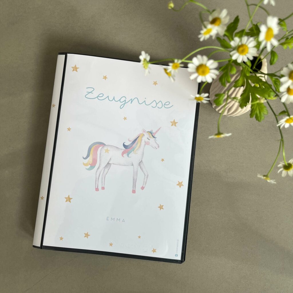 Zeugnismappe - personalisiert, Sichtbuch DIN A 4 - Image 5