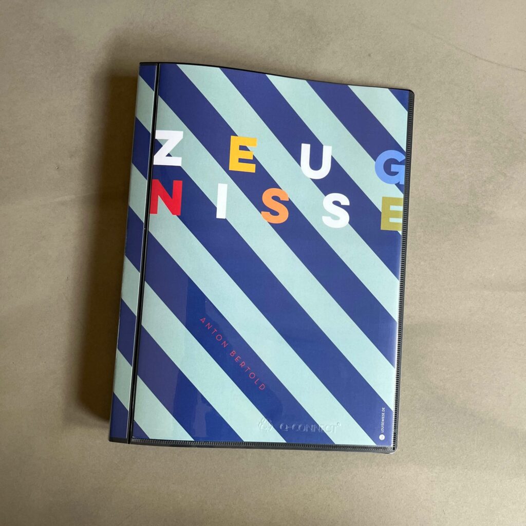 Zeugnismappe - personalisiert, Sichtbuch DIN A 4 - Image 3