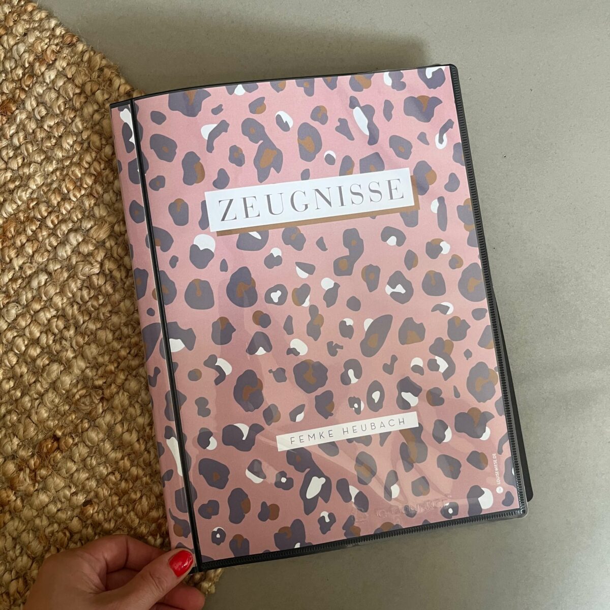 Zeugnismappe - personalisiert, Sichtbuch DIN A 4 - Image 4