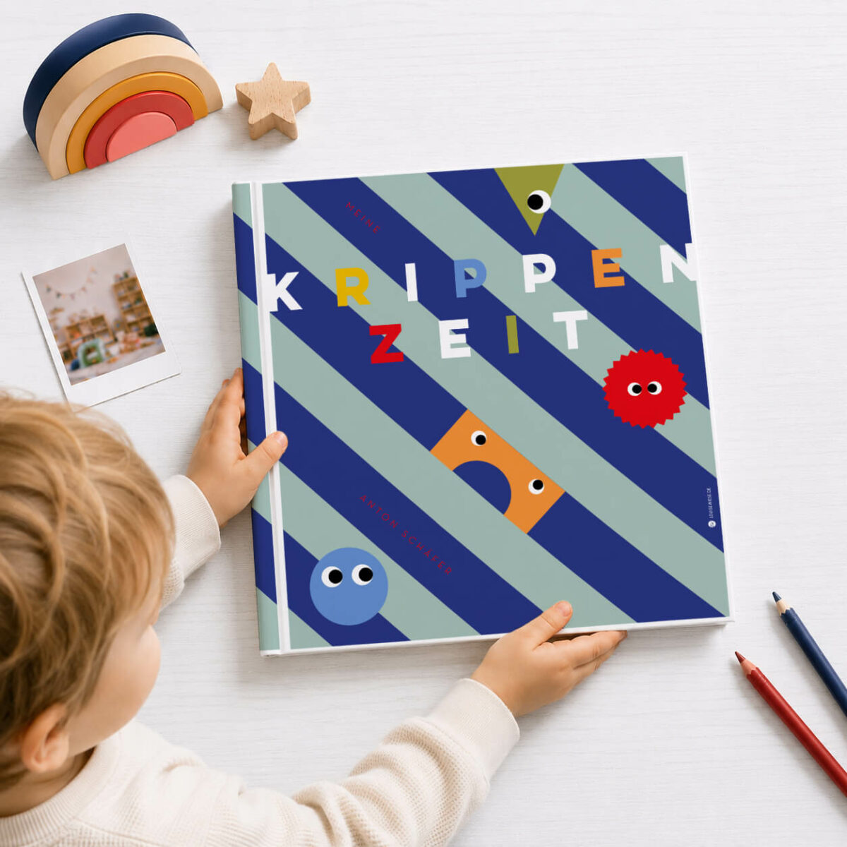 Personalisierter Kindergartenordner mit Namen