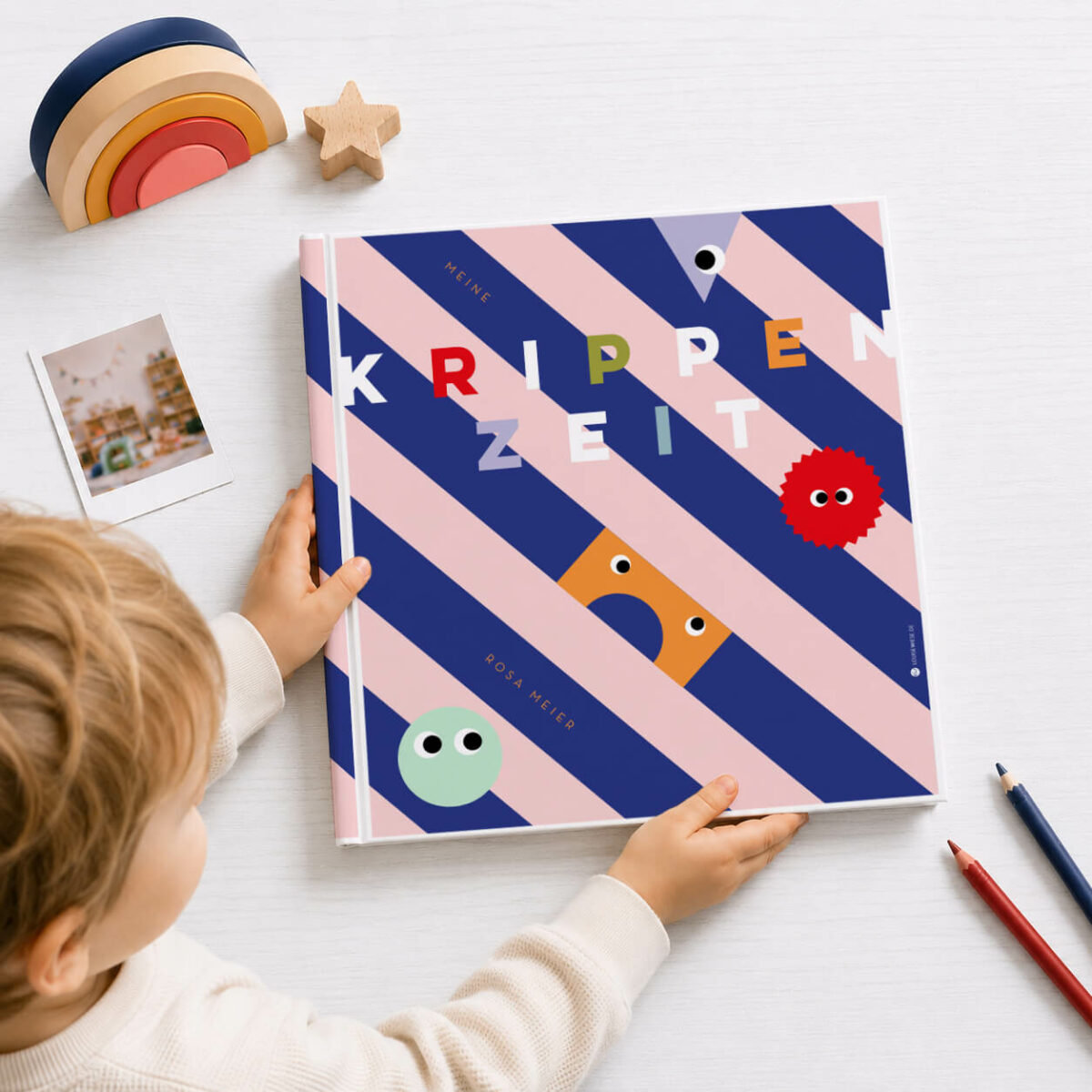 Personalisierter Kindergartenordner mit Namen