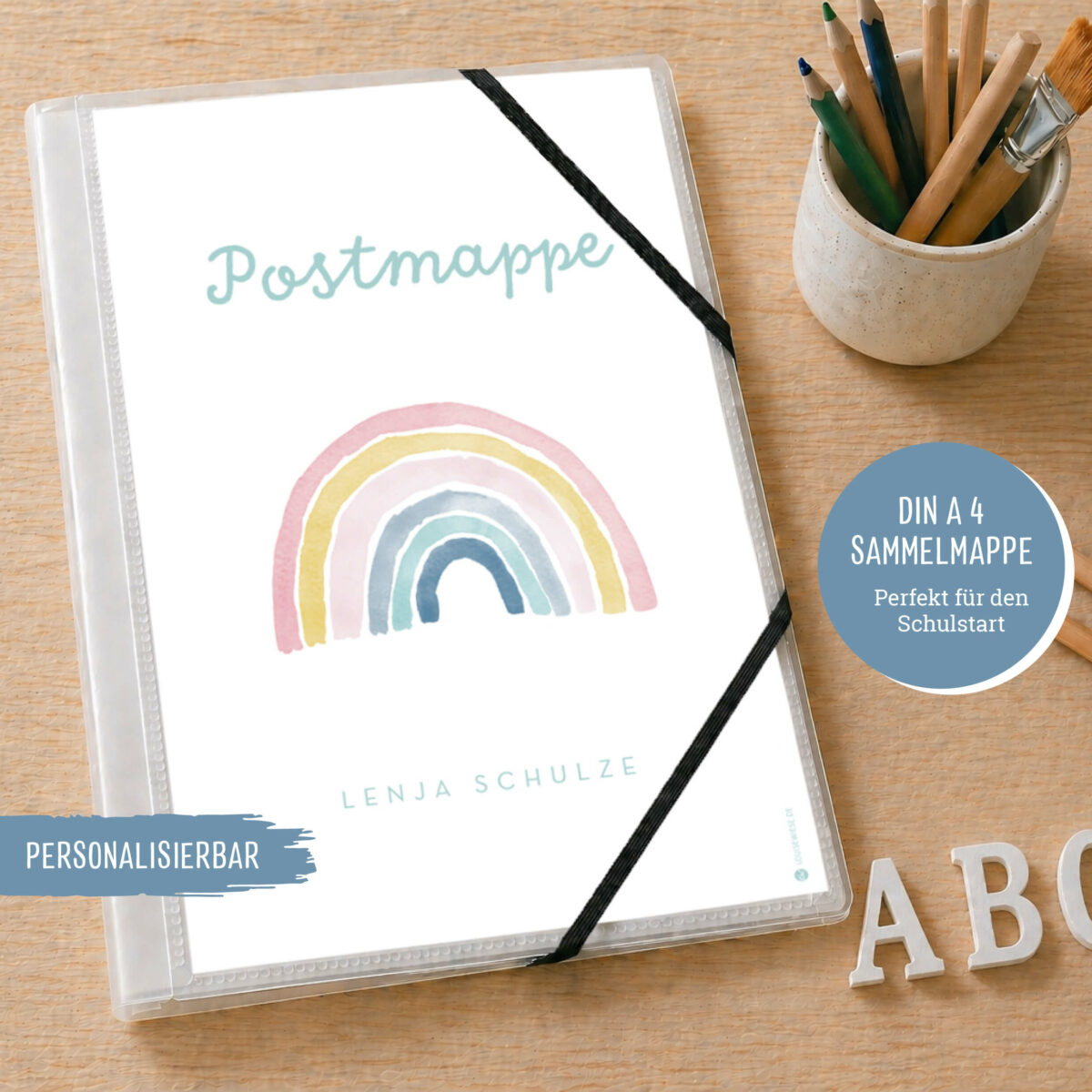 Personalisierte Postmappe/ Sammelmappe